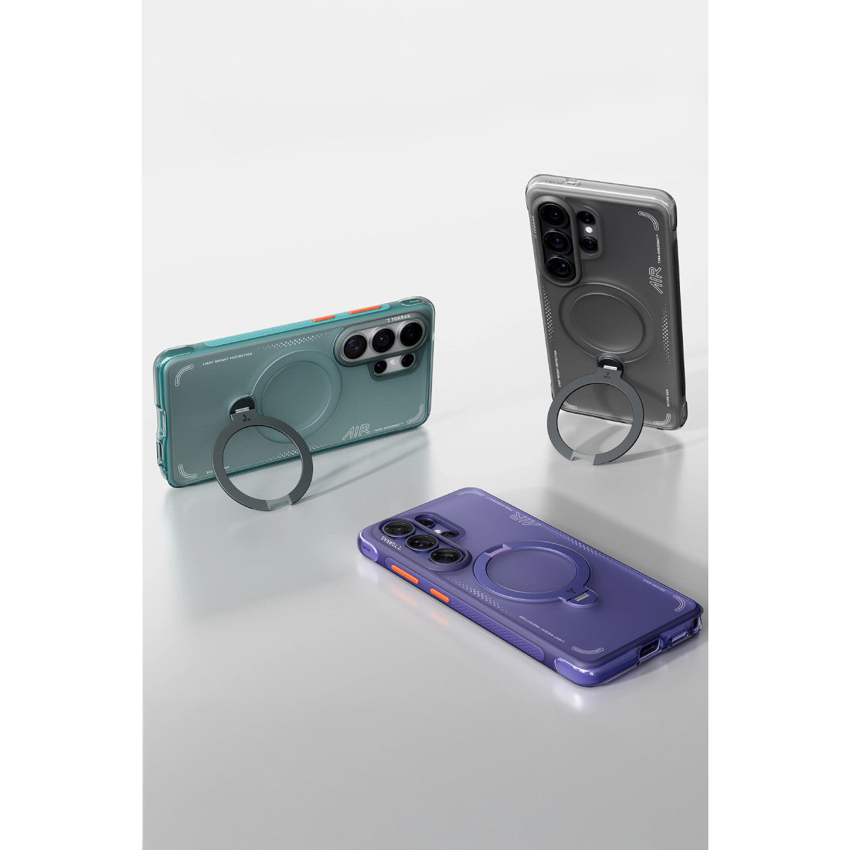 Torras Samsung Galaxy S26 Ultra O Stand Spin Air Serisi Magsafe Kılıf