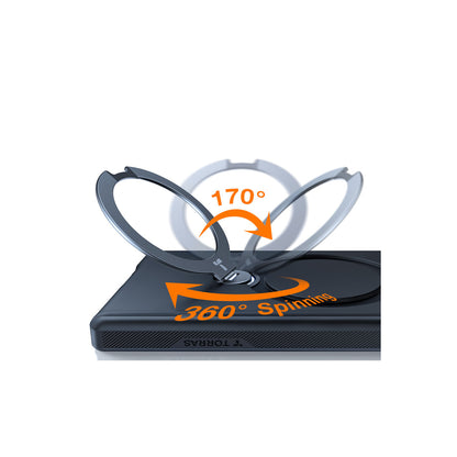 Torras Samsung Galaxy Z Fold 7 2 Adet Ekran Koruyuculu O Stand Spin Serisi Magsafe Kılıf
