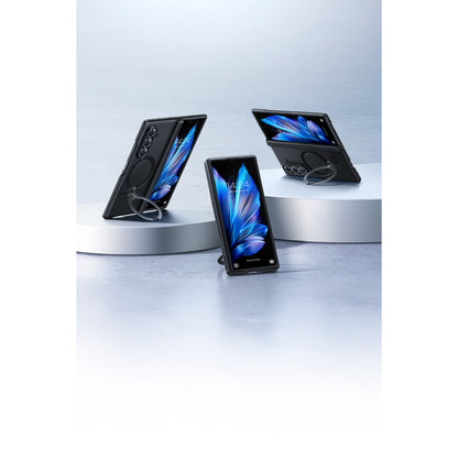 Torras Samsung Galaxy Z Fold 7 2 Adet Ekran Koruyuculu O Stand Spin Serisi Magsafe Kılıf