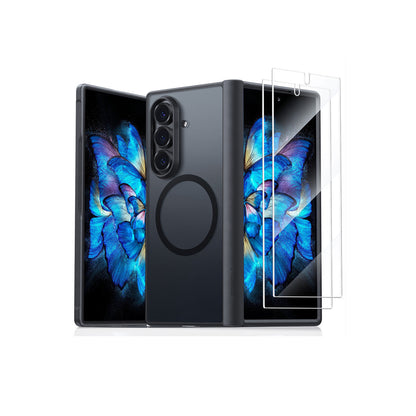 Torras Samsung Galaxy Z Fold 7 2 Adet Ekran Koruyuculu Guardian Magsafe Kılıf