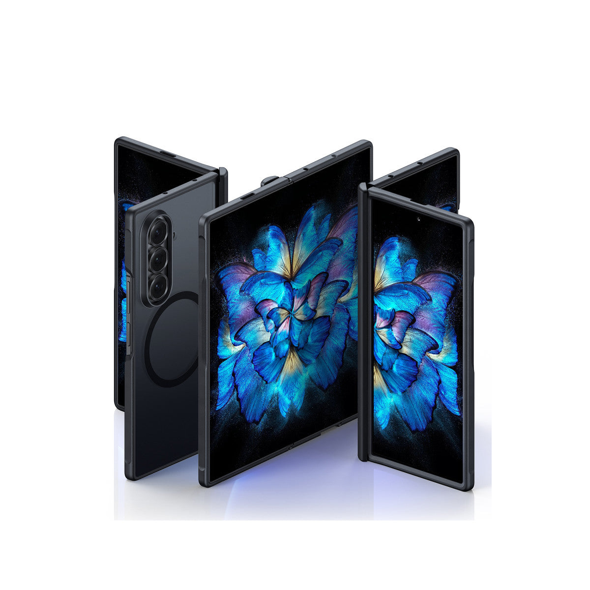 Torras Samsung Galaxy Z Fold 7 2 Adet Ekran Koruyuculu Guardian Magsafe Kılıf