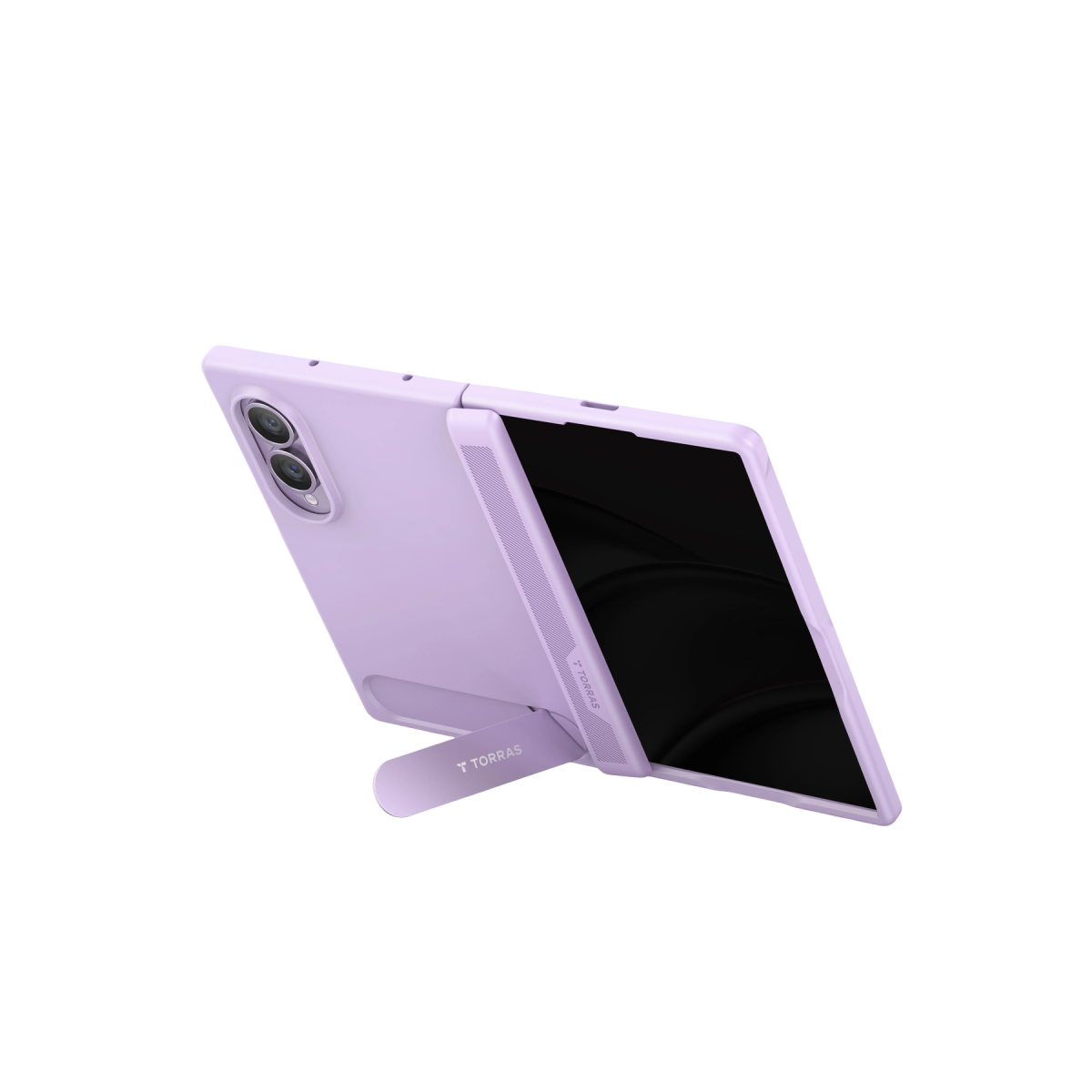 Torras Samsung Galaxy Z Fold 8 Ostand L1 2 Adet Ekran Koruyuculu Standlı Magsafe Kapak
