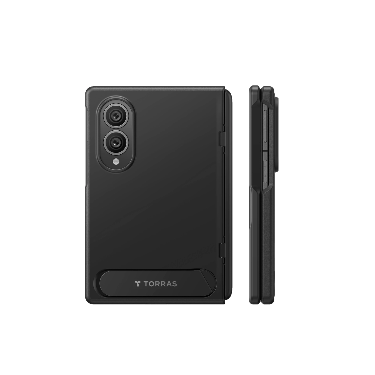 Torras Samsung Galaxy Z Fold 8 Ostand L1 2 Adet Ekran Koruyuculu Standlı Magsafe Kapak