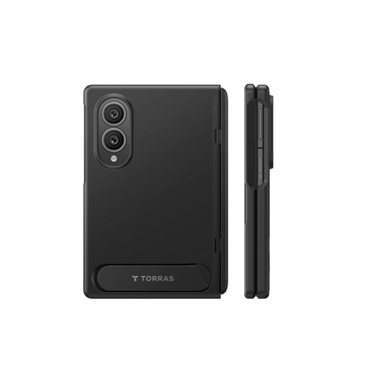 Torras Samsung Galaxy Z Fold 8 Ostand L1 2 Adet Ekran Koruyuculu Standlı Magsafe Kapak