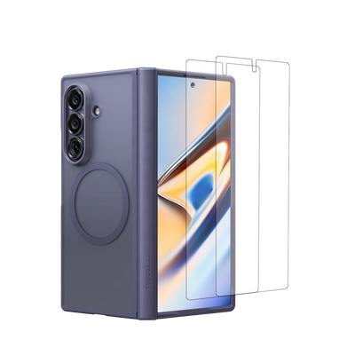 Torras Samsung Galaxy Z Fold 8 Ultra 2 Adet Ekran Koruyuculu Guardian Magsafe Kılıf