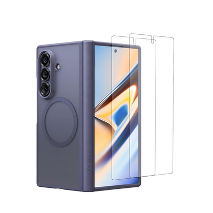 Torras Samsung Galaxy Z Fold 8 Ultra 2 Adet Ekran Koruyuculu Guardian Magsafe Kılıf