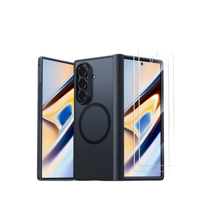 Torras Samsung Galaxy Z Fold 8 Ultra 2 Adet Ekran Koruyuculu Guardian Magsafe Kılıf