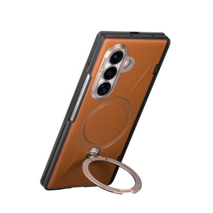 Torras Samsung Galaxy Z Fold 8 Ultra Ostand Q3 VegSkin 2 Adet Ekran Koruyuculu Magsafe Kılıf