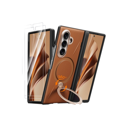 Torras Samsung Galaxy Z Fold 8 Ultra Ostand Q3 VegSkin 2 Adet Ekran Koruyuculu Magsafe Kılıf