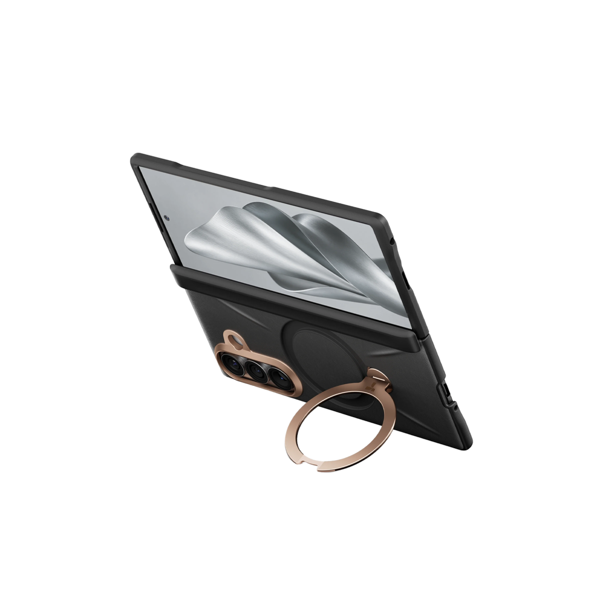Torras Samsung Galaxy Z Fold 8 Ultra Ostand Q3 VegSkin 2 Adet Ekran Koruyuculu Magsafe Kılıf