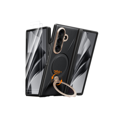 Torras Samsung Galaxy Z Fold 8 Ultra Ostand Q3 VegSkin 2 Adet Ekran Koruyuculu Magsafe Kılıf