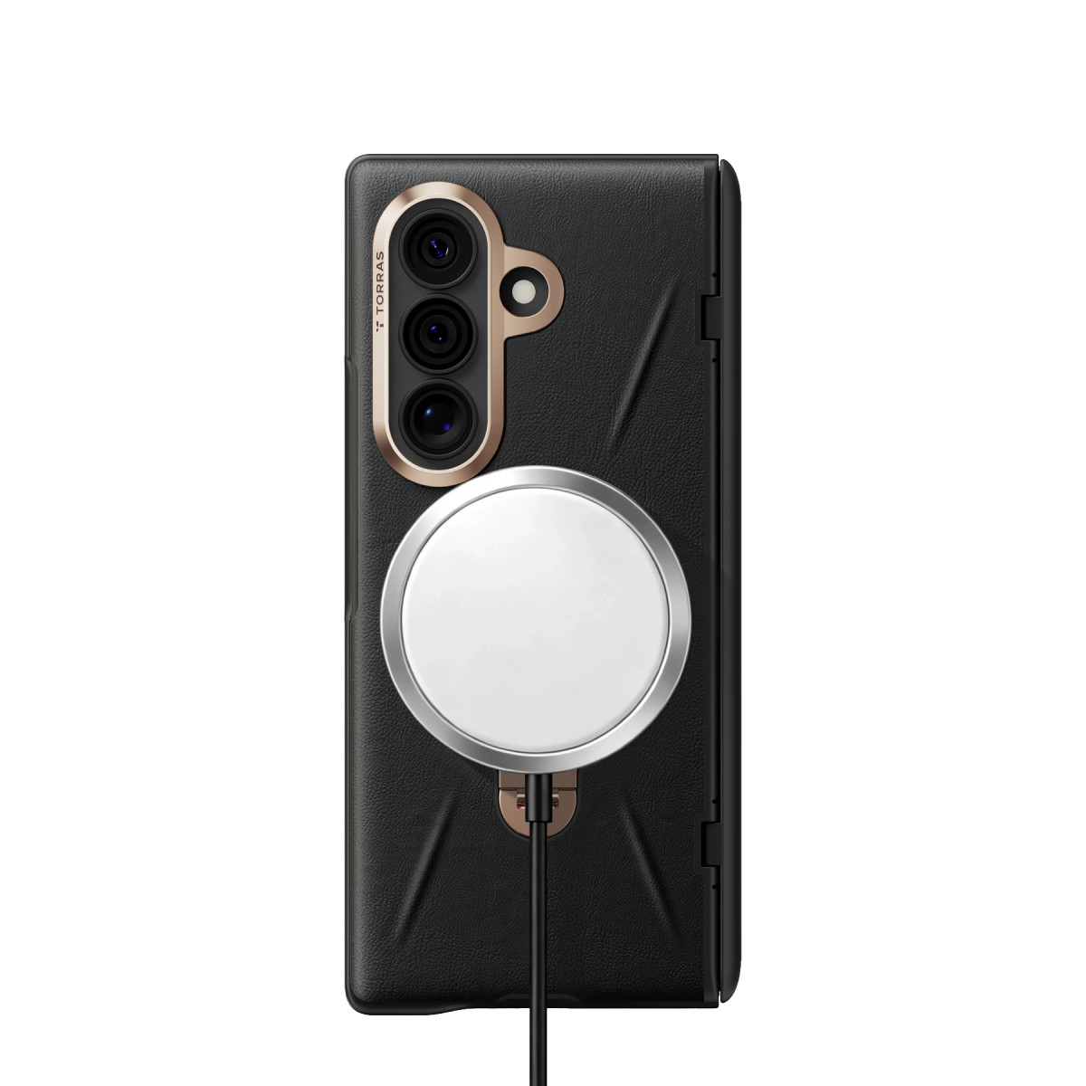 Torras Samsung Galaxy Z Fold 8 Ultra Ostand Q3 VegSkin 2 Adet Ekran Koruyuculu Magsafe Kılıf