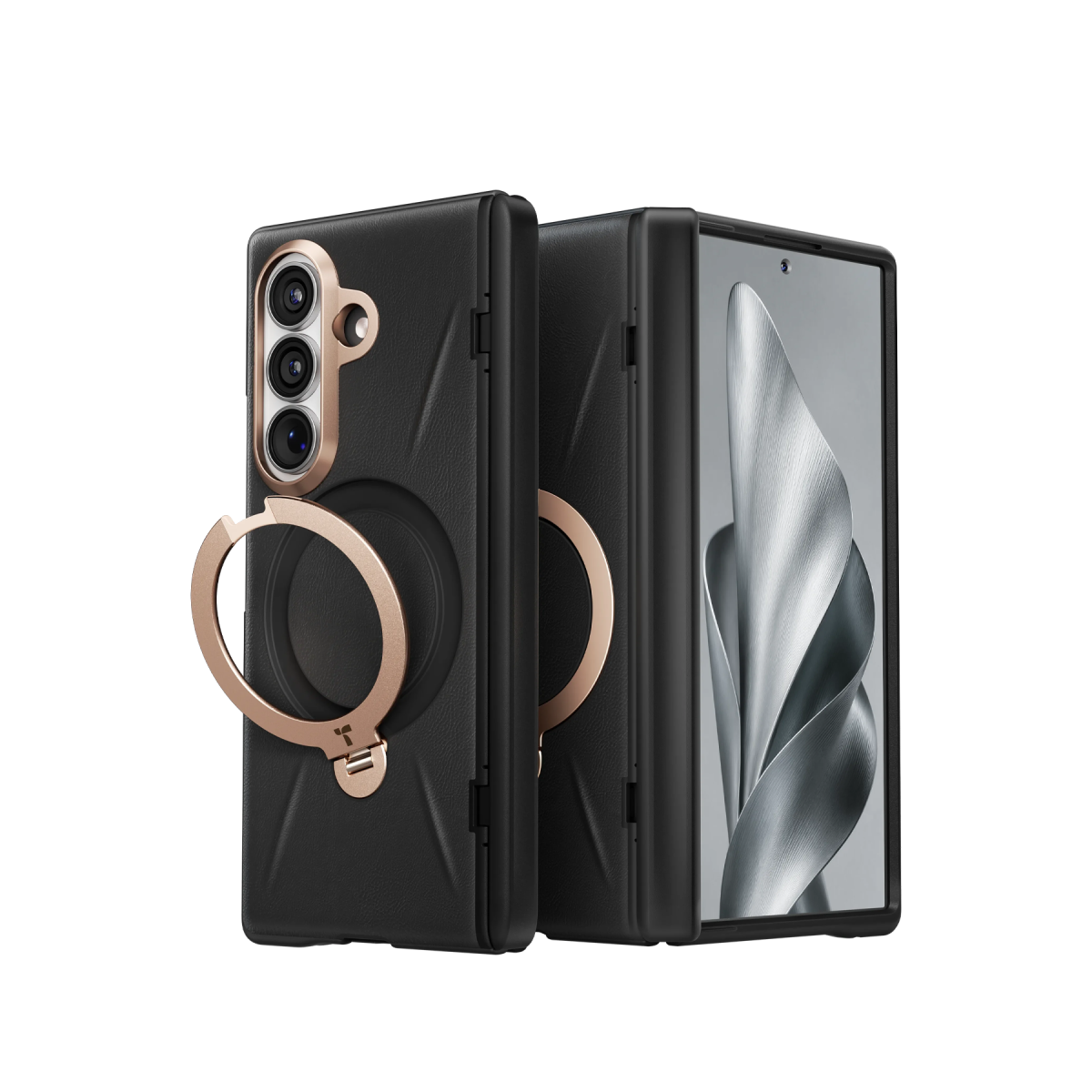 Torras Samsung Galaxy Z Fold 8 Ultra Ostand Q3 VegSkin 2 Adet Ekran Koruyuculu Magsafe Kılıf