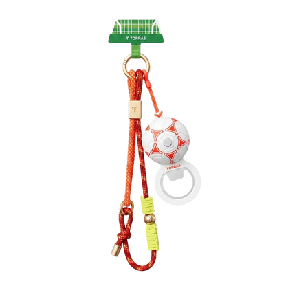 Torras World Cup Edition Futbol Topu Tasarımlı Anahtarlık Telefon Askısı