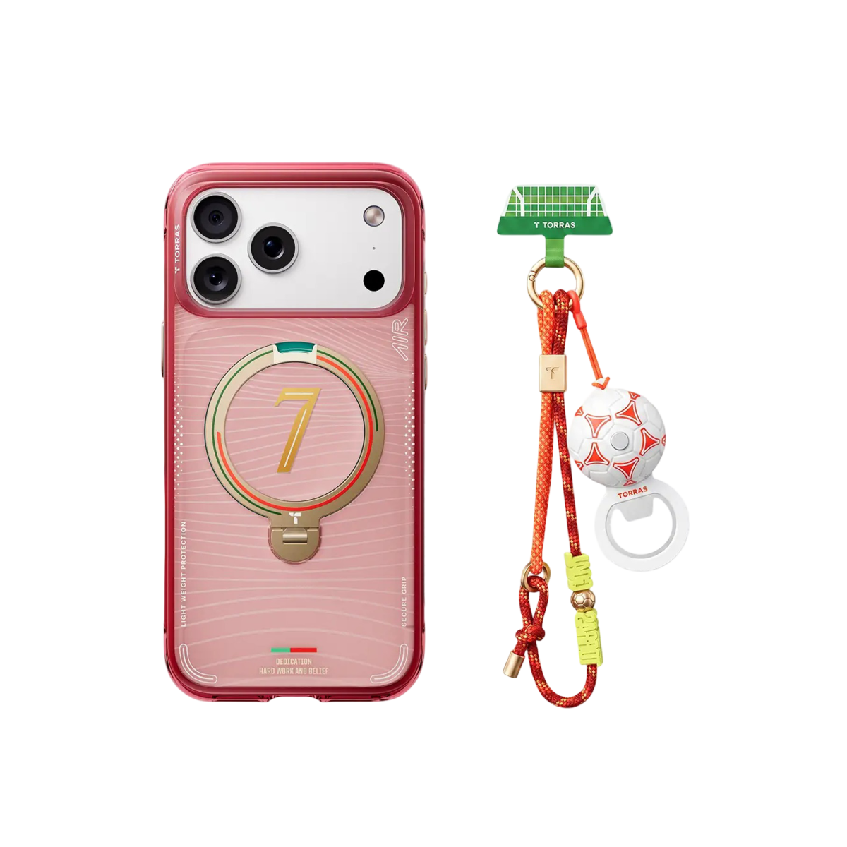 Torras World Cup Edition Futbol Topu Tasarımlı Anahtarlık Telefon Askısı