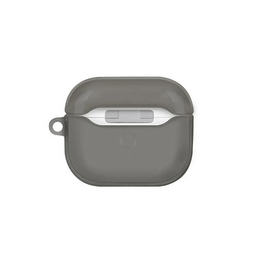 Uniq Apple Airpods 3 (3.nesil) Glase Silikon Kılıf - Siyah