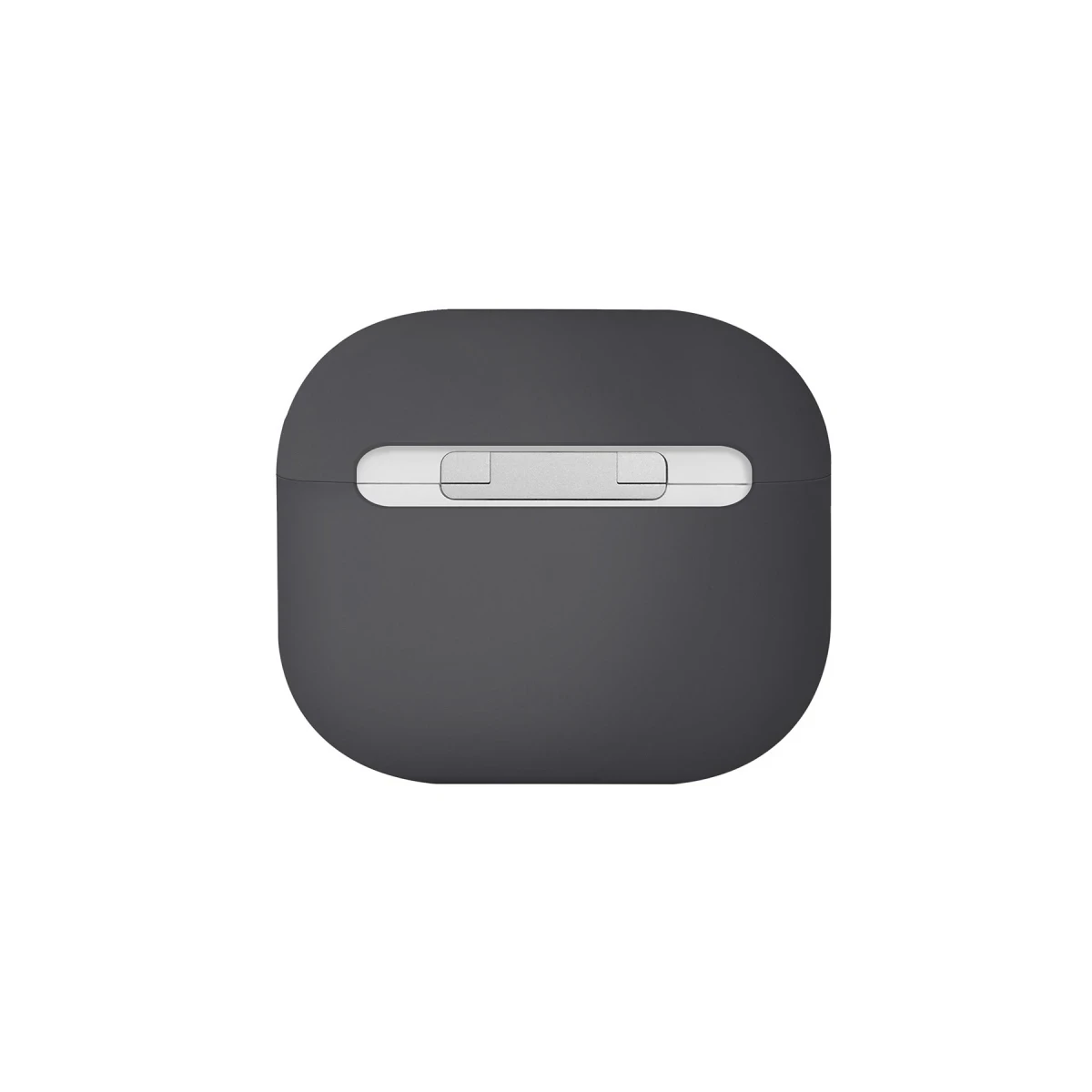 Uniq Apple Airpods 3 (3.nesil) Lino Silikon Kılıf - Gri