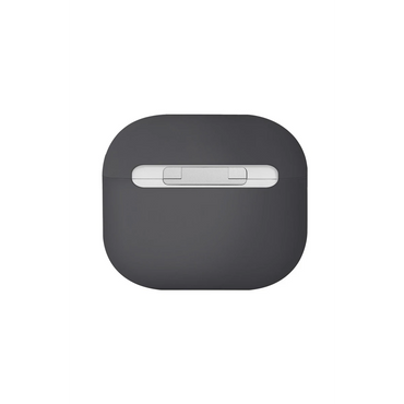 Uniq Apple Airpods 3 (3.nesil) Lino Silikon Kılıf - Gri