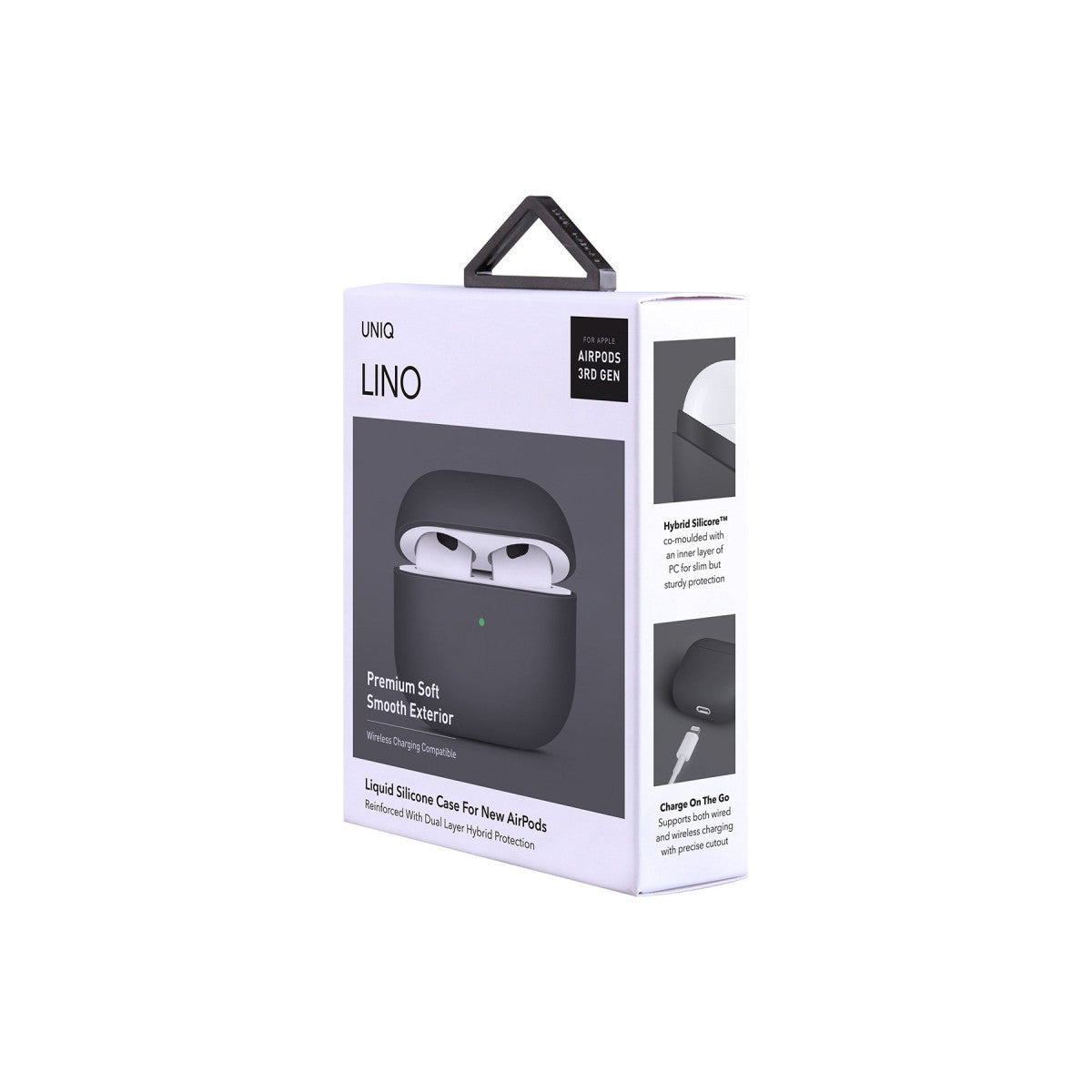 Uniq Apple Airpods 3 (3.nesil) Lino Silikon Kılıf