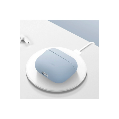 Uniq Apple Airpods 3 (3.nesil) Lino Silikon Kılıf - Pembe