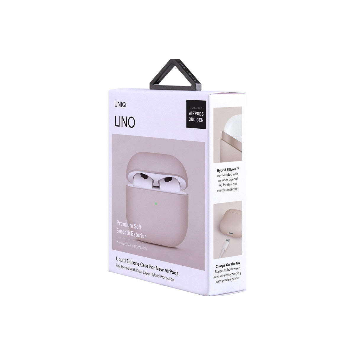 Uniq Apple Airpods 3 (3.nesil) Lino Silikon Kılıf