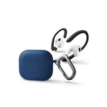 Uniq Apple Airpods 3 (3.nesil) Nexo Silikon Kılıf - Lacivert