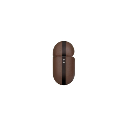 Uniq Apple Airpods 3 (3.nesil) Terra Genuine Deri Kılıf - Kahverengi