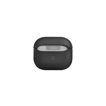 Uniq Apple Airpods 3 (3.nesil) Terra Genuine Deri Kılıf - Siyah