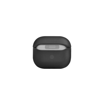 Uniq Apple Airpods 3 (3.nesil) Terra Genuine Deri Kılıf - Siyah