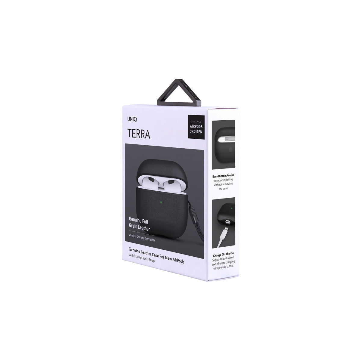 Uniq Apple Airpods 3 (3.nesil) Terra Genuine Deri Kılıf