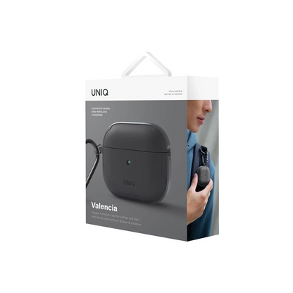 Uniq Apple Airpods 3 (3.nesil) Valencia Kılıf - Gri