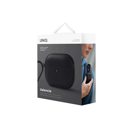 Uniq Apple Airpods 3 (3.nesil) Valencia Kılıf - Siyah