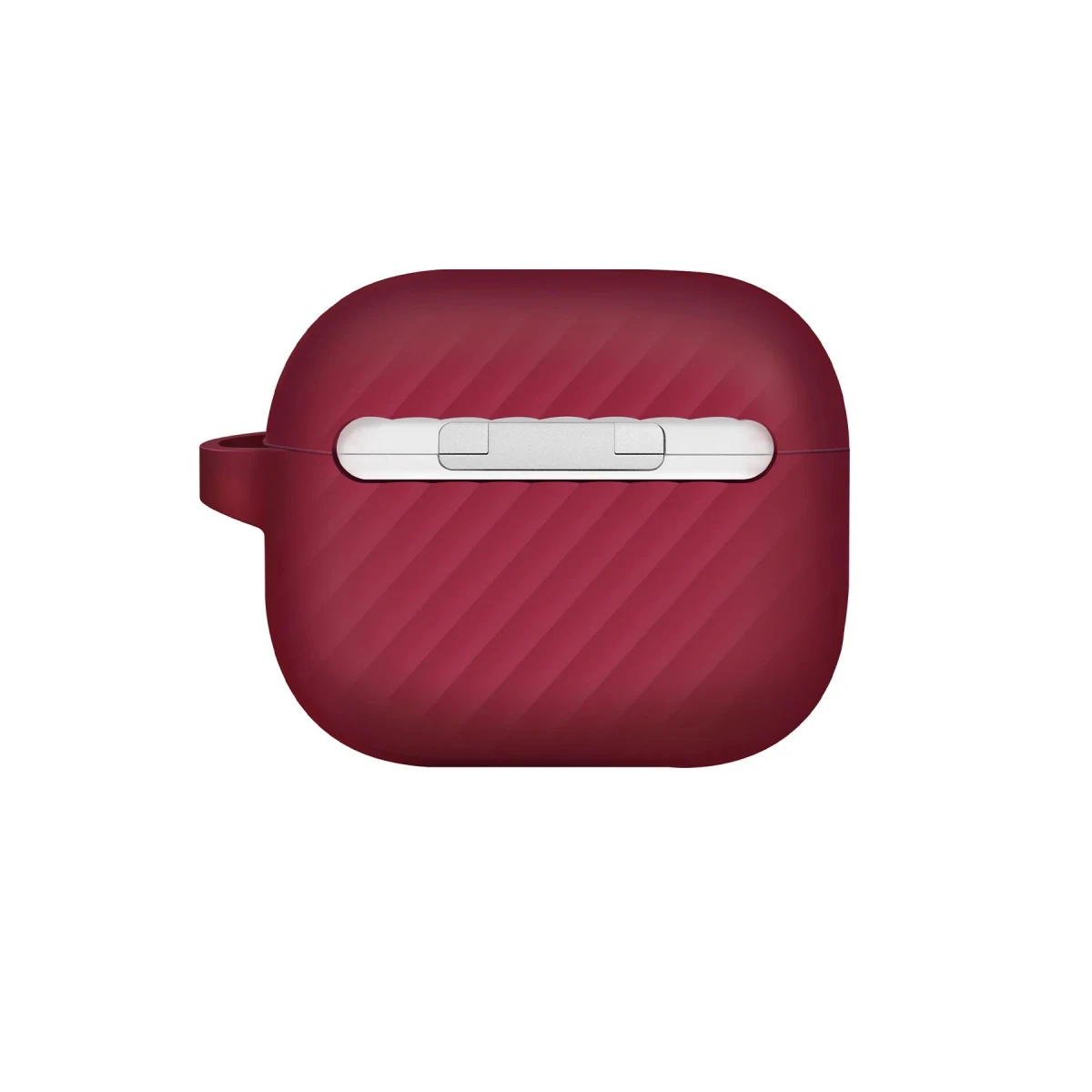Uniq Apple Airpods 3 (3.nesil) Vencer Silikon Kılıf - Bordo