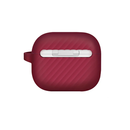 Uniq Apple Airpods 3 (3.nesil) Vencer Silikon Kılıf - Bordo