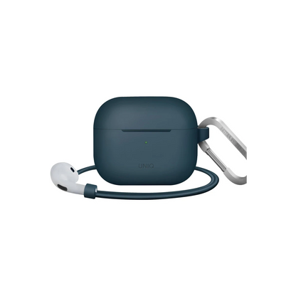 Uniq Apple Airpods 3 (3.nesil) Vencer Silikon Kılıf - Lacivert