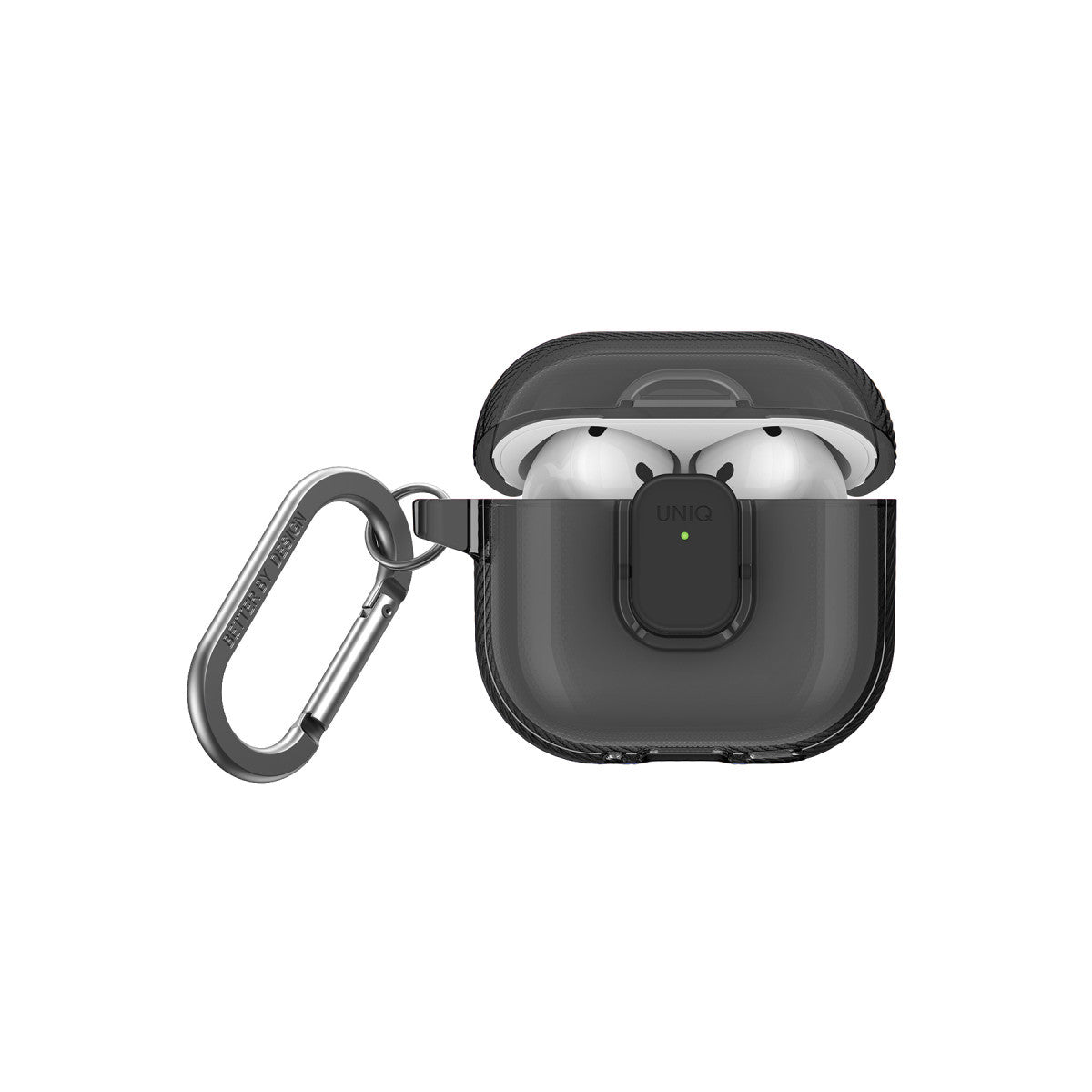 Uniq Apple Airpods 4 (4.nesil) Glase Pro Kilitli Kılıf