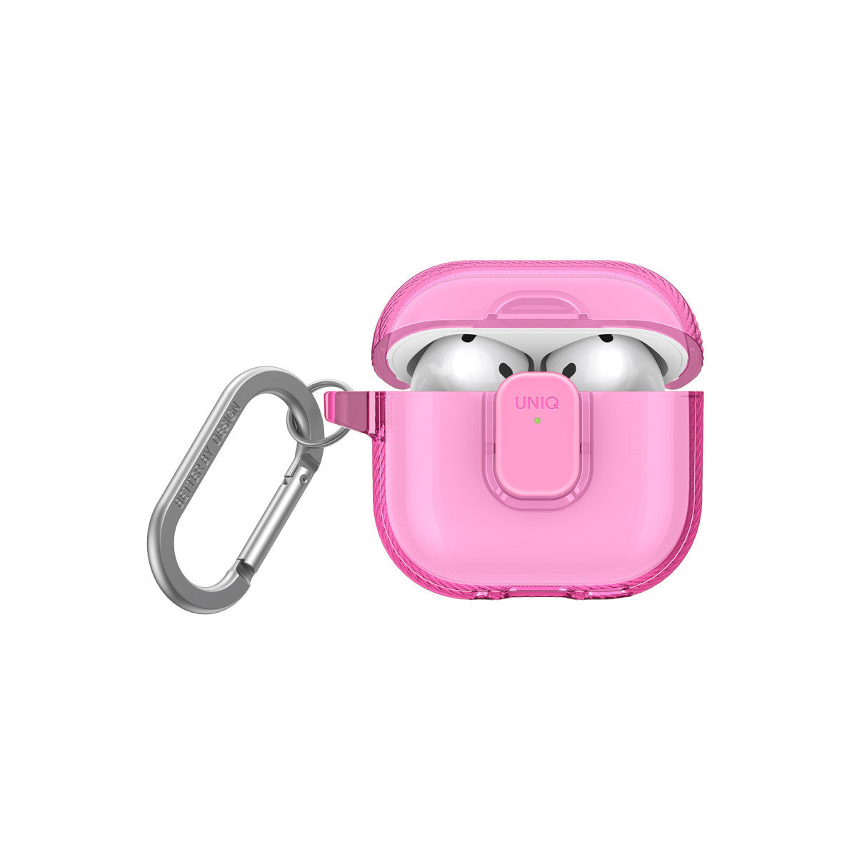 Uniq Apple Airpods 4 (4.nesil) Glase Pro Kilitli Kılıf