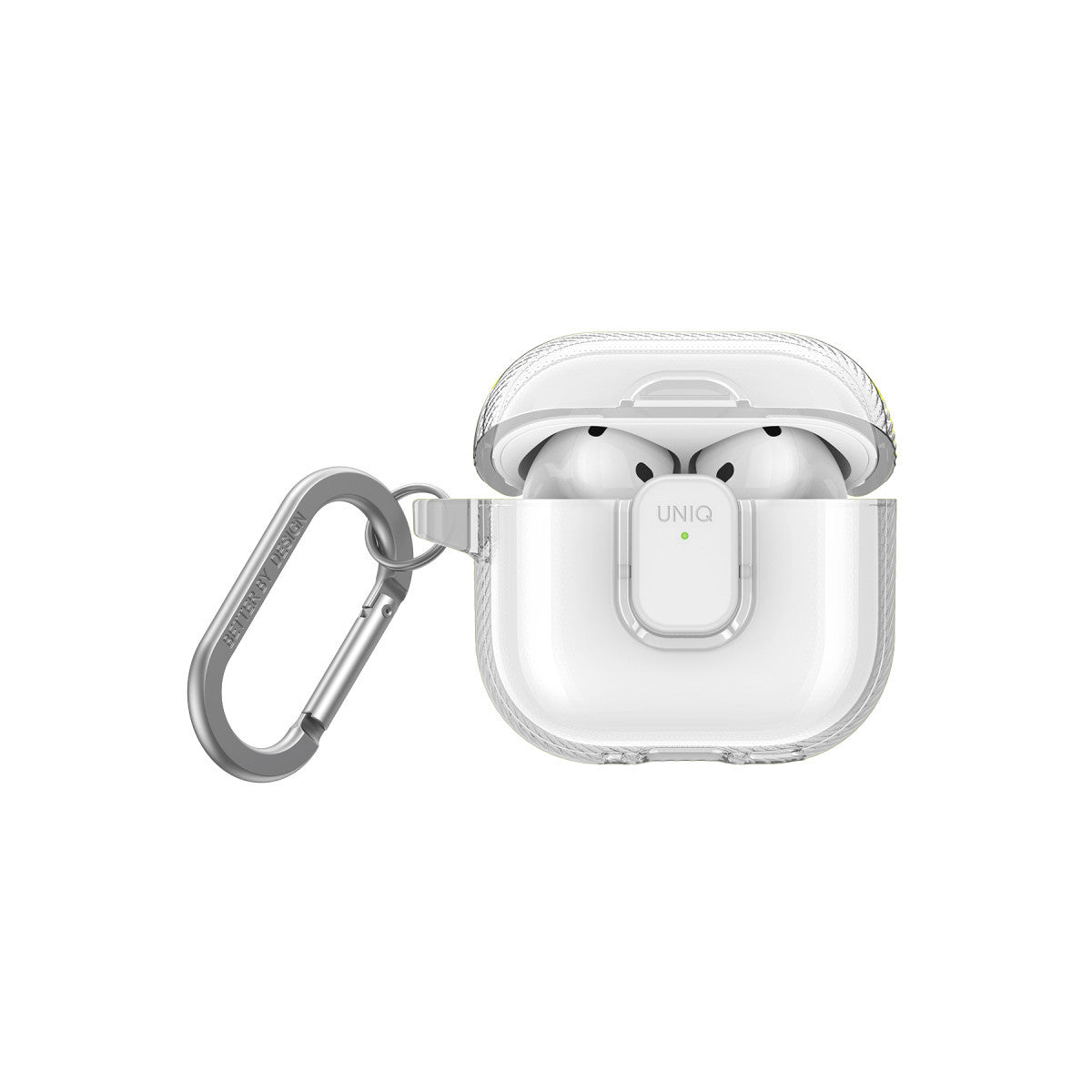 Uniq Apple Airpods 4 (4.nesil) Glase Pro Kilitli Kılıf