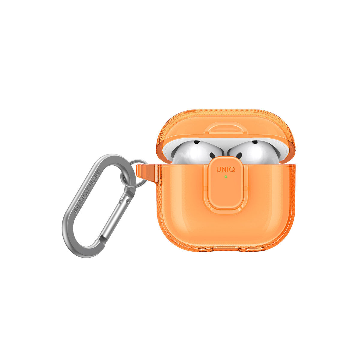 Uniq Apple Airpods 4 (4.nesil) Glase Pro Kilitli Kılıf