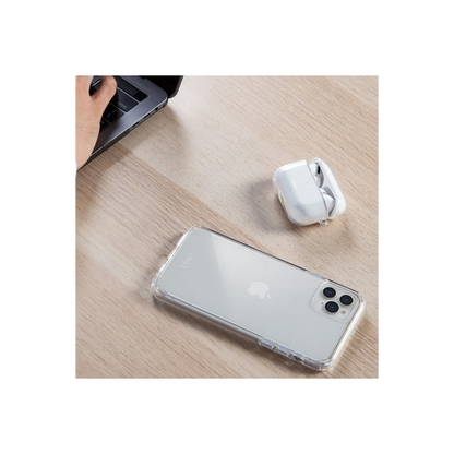 Uniq Apple Airpods 4 (4.nesil) Glase Silikon Kılıf - Şeffaf