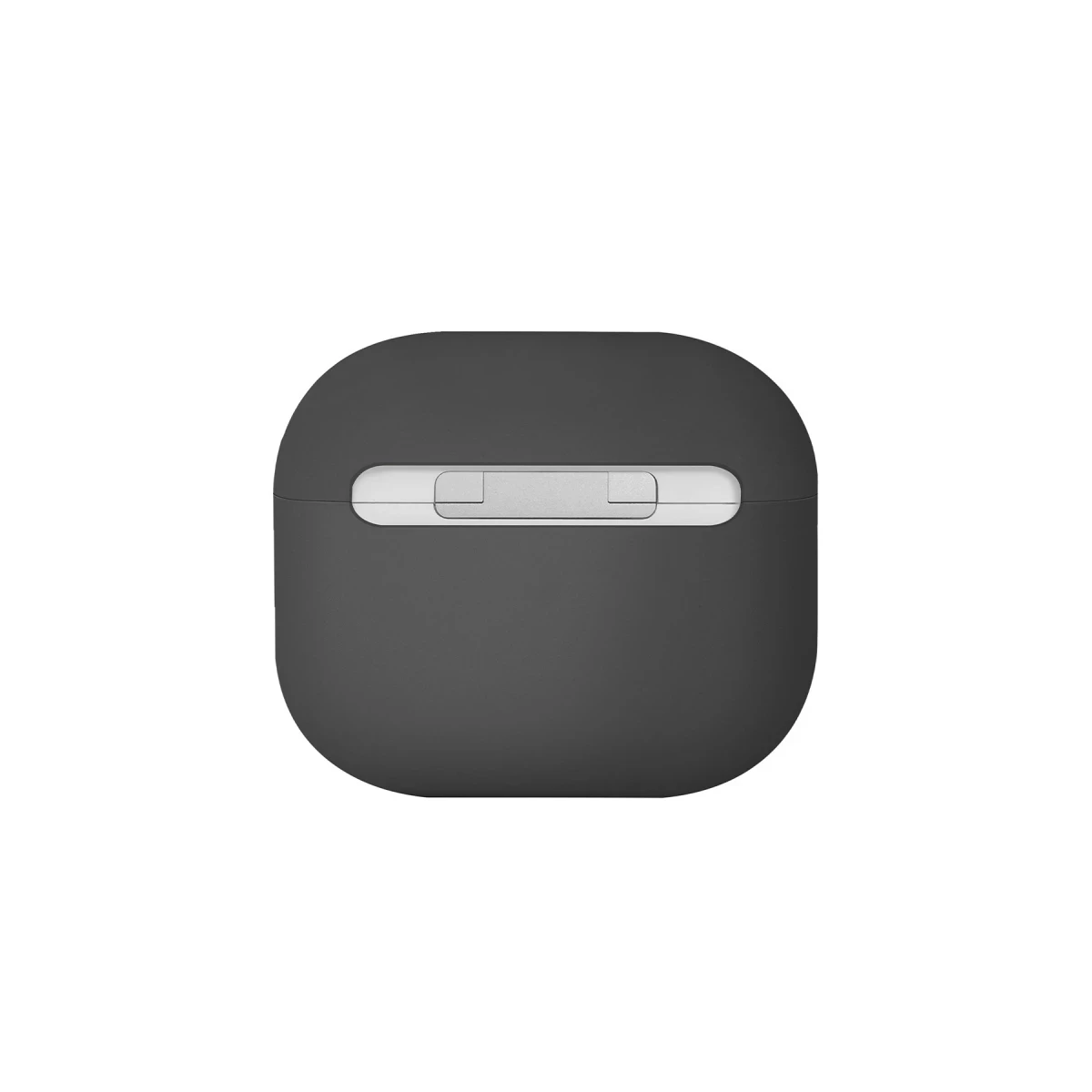 Uniq Apple Airpods 4 (4.nesil) Lino Silikon Kılıf - Gri