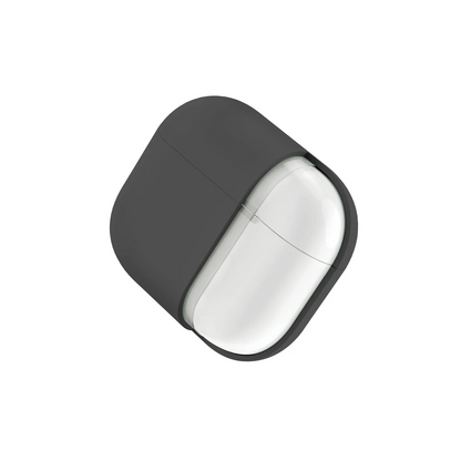 Uniq Apple Airpods 4 (4.nesil) Lino Silikon Kılıf - Gri