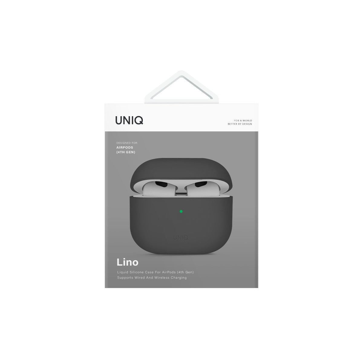 Uniq Apple Airpods 4 (4.nesil) Lino Silikon Kılıf