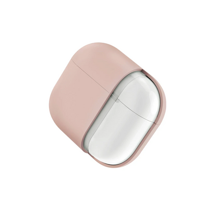 Uniq Apple Airpods 4 (4.nesil) Lino Silikon Kılıf - Pembe