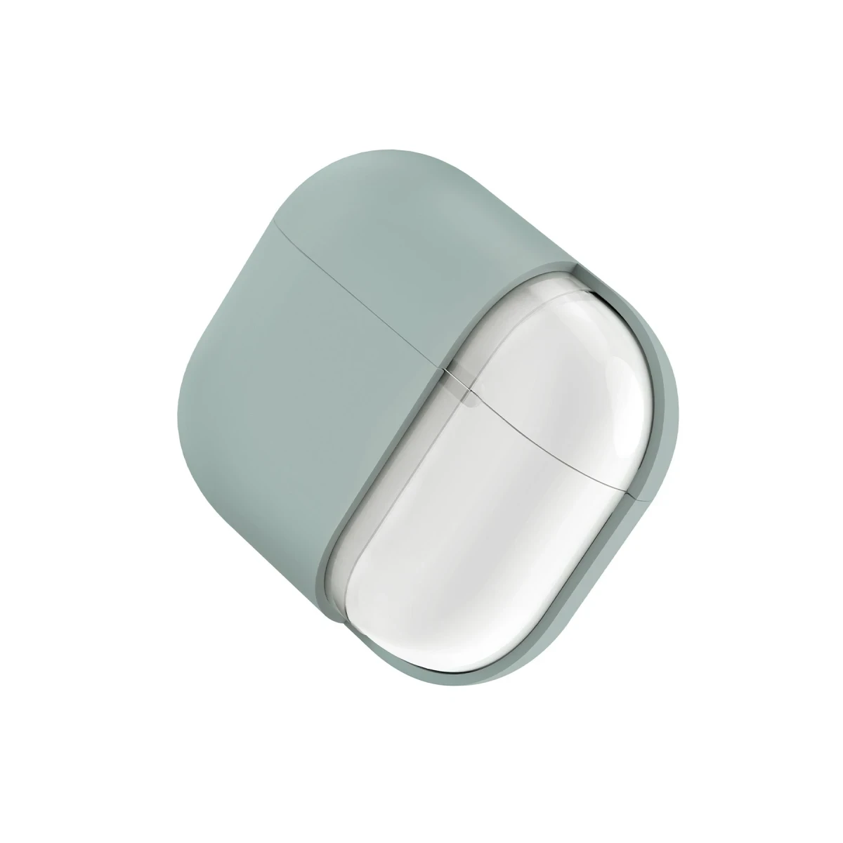 Uniq Apple Airpods 4 (4.nesil) Lino Silikon Kılıf - Yeşil