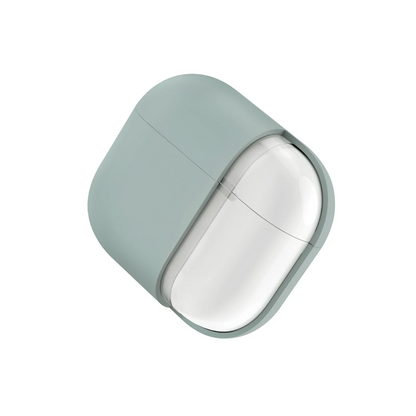 Uniq Apple Airpods 4 (4.nesil) Lino Silikon Kılıf - Yeşil