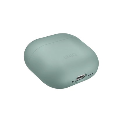 Uniq Apple Airpods 4 (4.nesil) Lino Silikon Kılıf - Yeşil