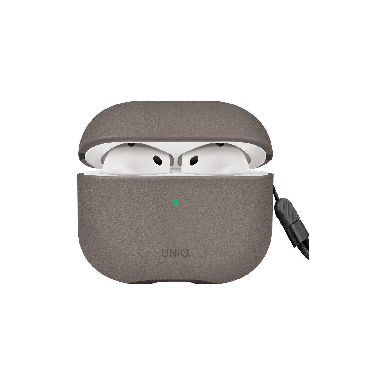 Uniq Apple Airpods 4 (4.nesil) Lyden DS Deri Kılıf