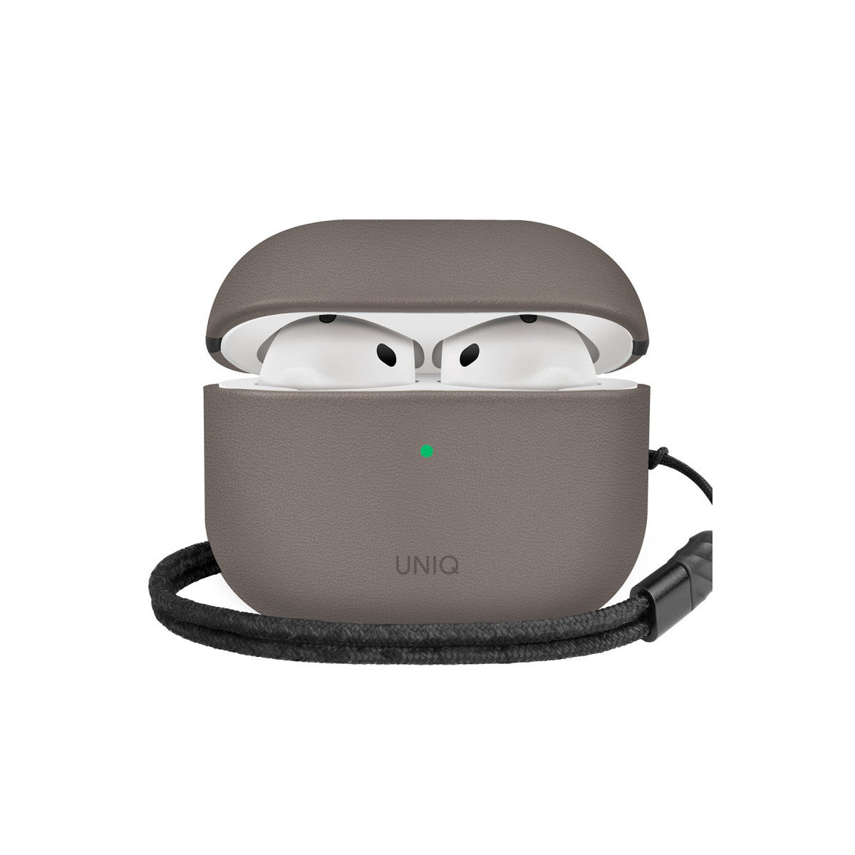 Uniq Apple Airpods 4 (4.nesil) Lyden DS Deri Kılıf