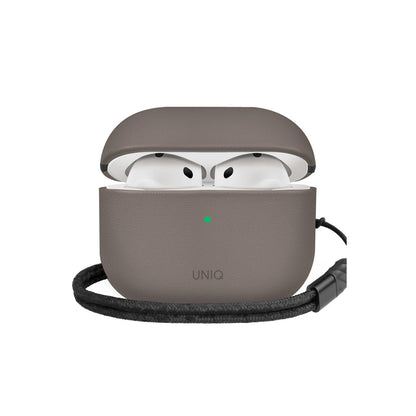 Uniq Apple Airpods 4 (4.nesil) Lyden DS Deri Kılıf
